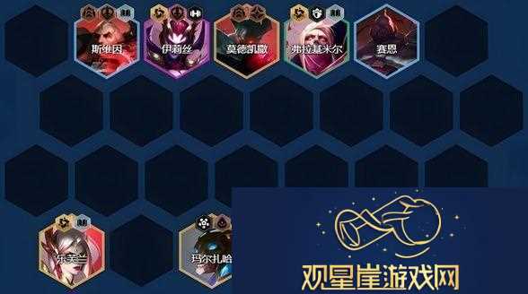 金铲铲之战s13黑玫九五阵容搭配图表一览