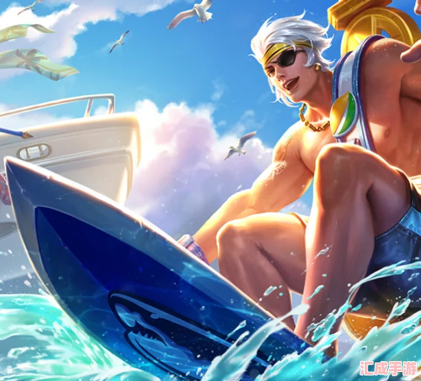 王者荣耀夏侯惇新皮骇浪狂鲨|特效震撼曝光-深海霸主威猛来袭！