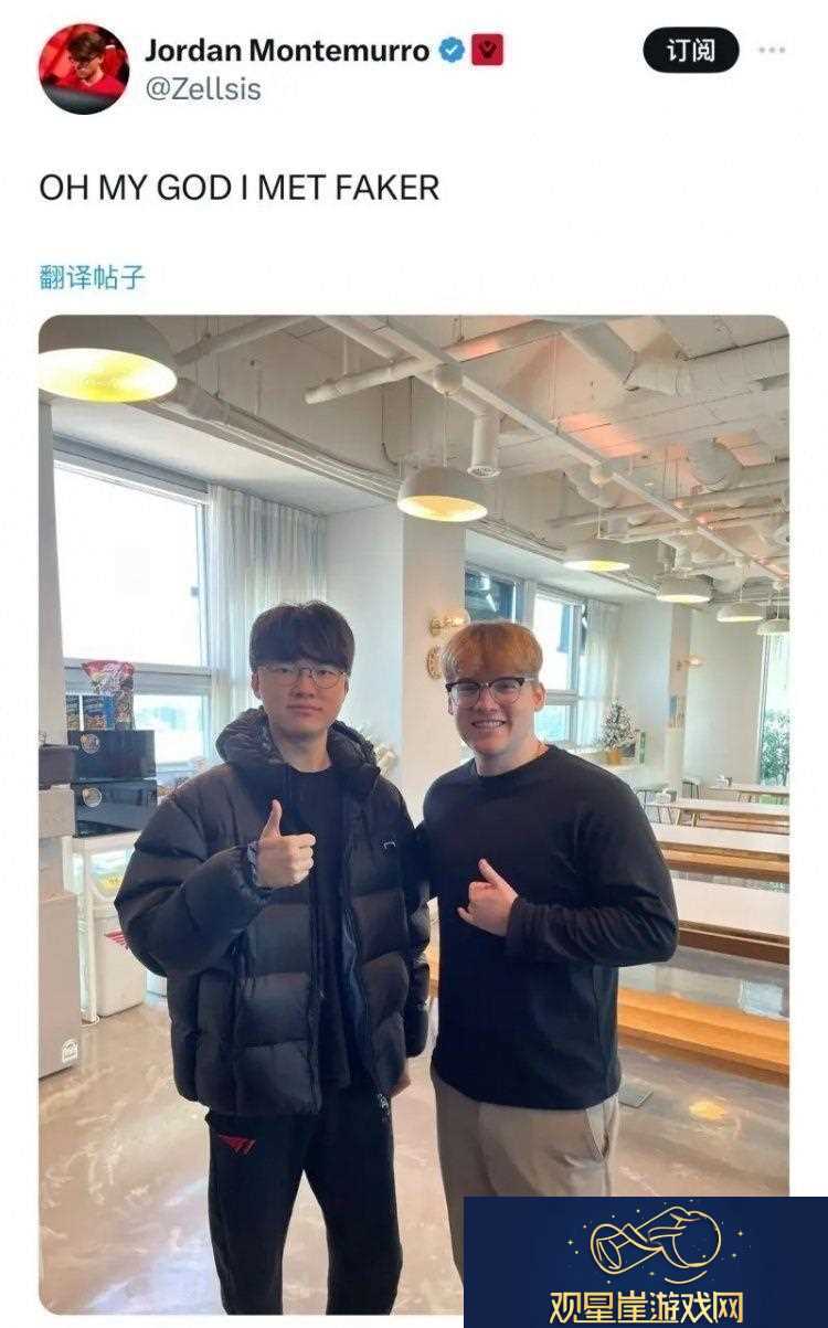 SEN众人晒与Faker合影|老天爷我见到了Faker